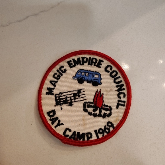 Vintage Magic Empire Council Day Camp Patch 1969 - Picture 1 of 6